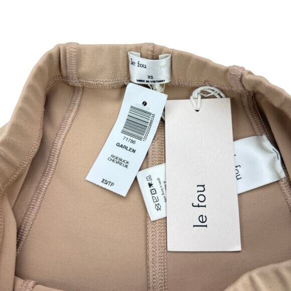 NWT WILFRED Aritzia Garlen Biker Short Size XS Roebuck - Picture 6 of 7